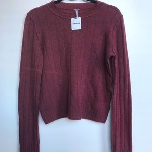 BRAND NEW! Free People Cashmere sweater